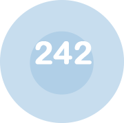 Logo chiffre 242