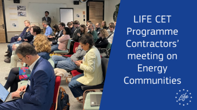 Insightful discussions in the last CET energy community projects’ gathering