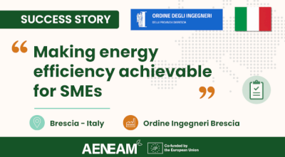 Empowering Engineers and SMEs for Energy Efficiency in Italy