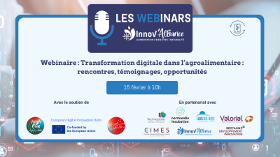 Webi Transformation digitale dans l'agroalimentaire - rencontres, témoignages, opportunités Webi Transformation digitale dans l'agroalimentaire - rencontres, témoignages, opportunités