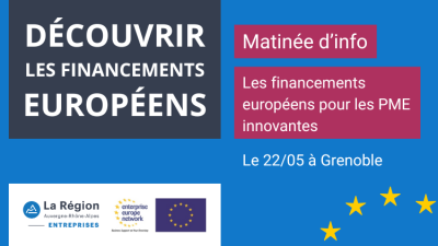Matinée d'info financements européens mai 2025 Matinée d'info financements européens mai 2025