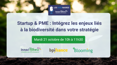 Webi Startup & PME Intégrez les enjeux liés à la biodiversité dans votre stratégie 2110 Webi Startup & PME Intégrez les enjeux liés à la biodiversité dans votre stratégie 2110