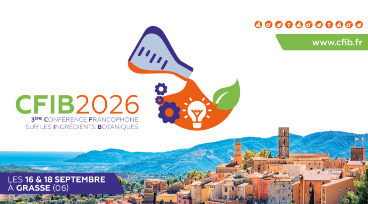 CFIB : 3ème Conférence Francophone sur les Ingrédients Botaniques