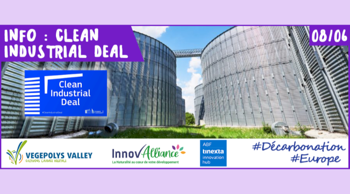Clean Industrial Deal – Accélérer la transition vers les clean techs