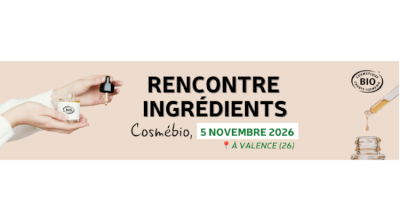 Rencontre Ingrédients 2026 - Cosmébio