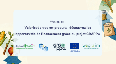 Retour sur le webinaire « Valorisation de coproduits : opportunités de financement avec le projet GRAPPA » Retour sur le webinaire « Valorisation de coproduits : opportunités de financement avec le projet GRAPPA »